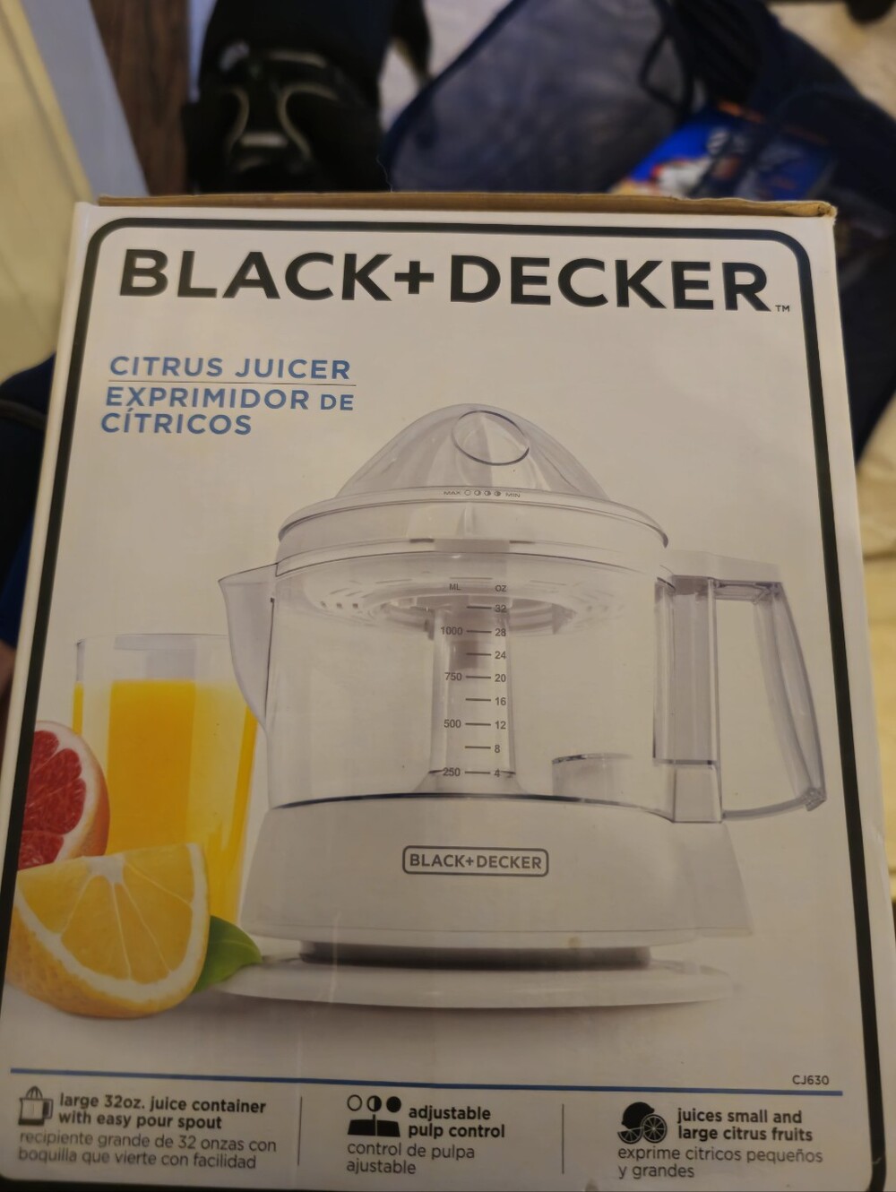 Black & Decker White Citrus Juicer